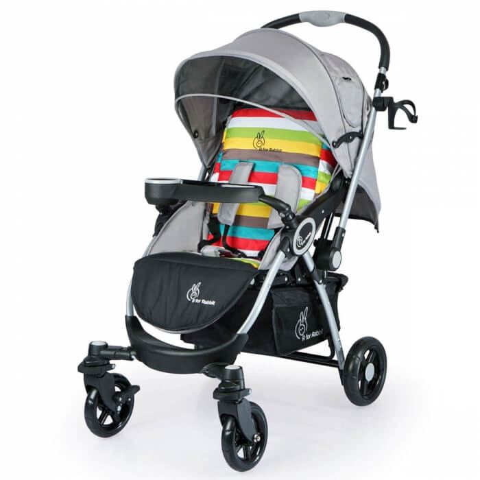 R for Rabbit - Chocolate Ride Stroller (Rainbow)